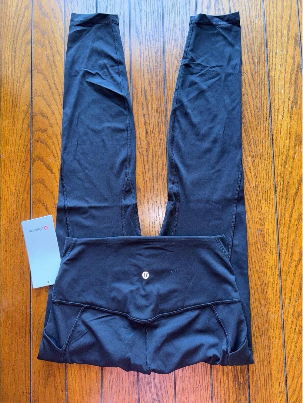 Lululemon Align With Pockets High Rise 28” Black Size 8 NWT